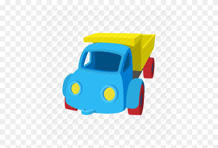512x512 Car, Cartoon, Child, Fun, Plastic, Toy, Vehicle Icon - Toy Car PNG