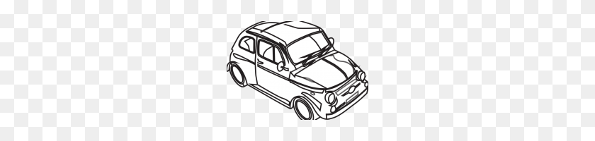 200x140 Автомобиль Клипарт Черно-Белый Игрушечный Автомобиль Картинки Черный И Белый - Игрушечный Автомобиль Клипарт