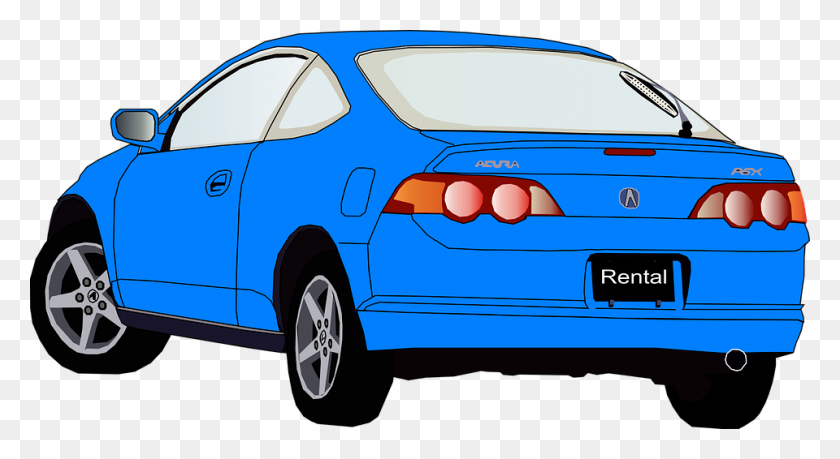 960x492 Car Clipart Clipart Blue - Moving Truck Clipart Free