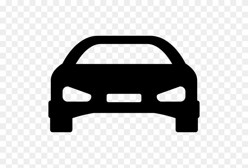 512x512 Car Compact Png Icon - Car Front PNG