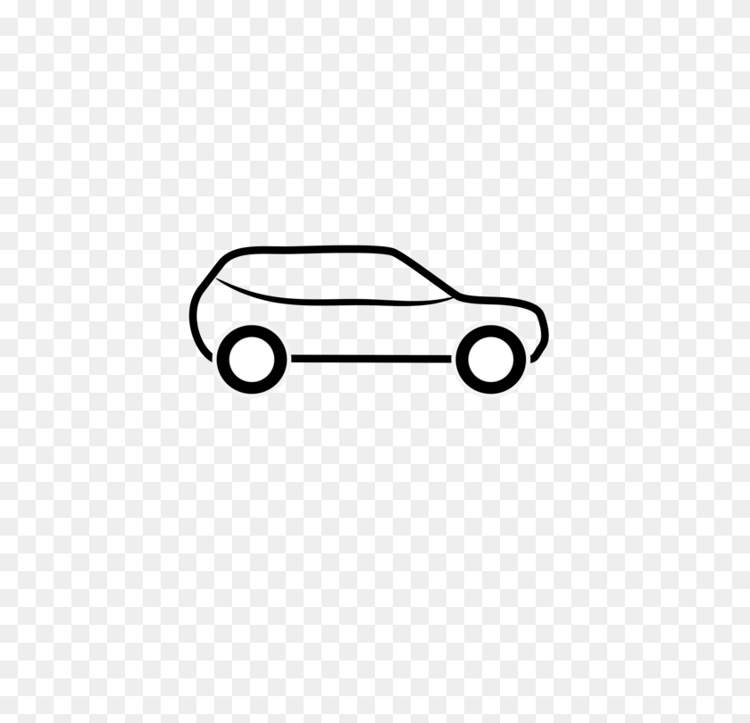 530x750 Car Computer Icons Drawing Vehicle Black And White - White Van Clipart