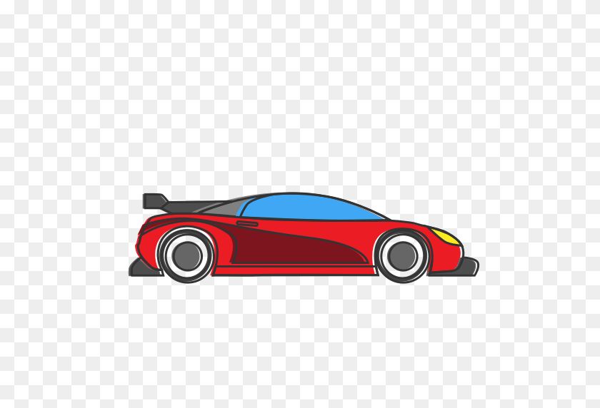 512x512 Coche, Fastcar, Formula, Roadster, Sportcar, Sportscar, Super - Fast Car Png