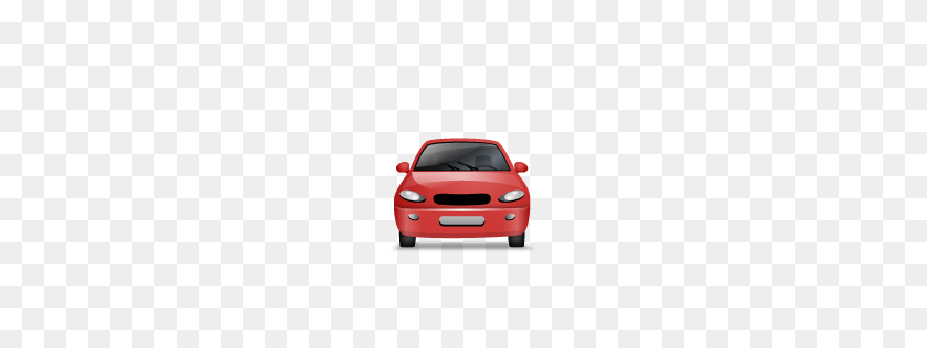 256x256 Автомобиль Передний Красный Значок Транспортер Multiview Iconset Значки Земли - Передняя Часть Автомобиля Png