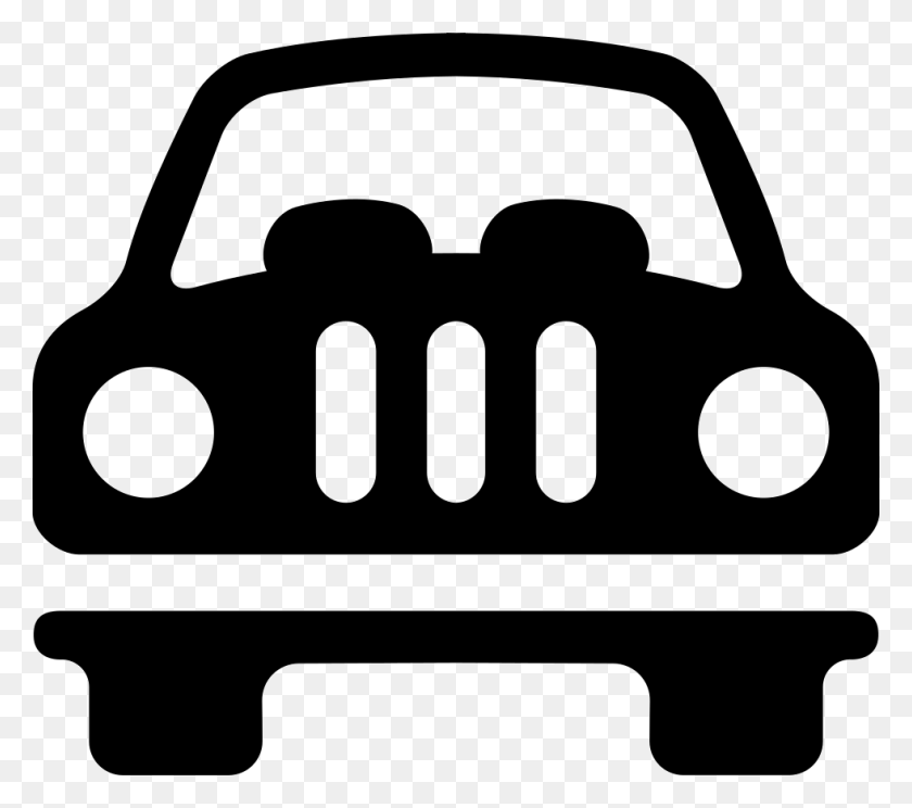980x860 Car Front View Png Icon Free Download - Car Front View PNG