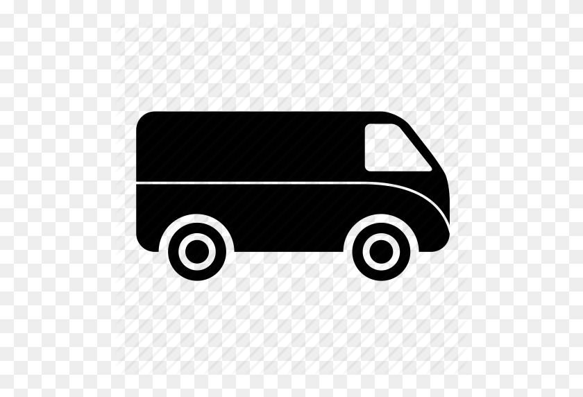 512x512 Car, Goods Vehicle, Luggage, Tempo, Transport, Truck, Vehicle Icon - Car Vector PNG
