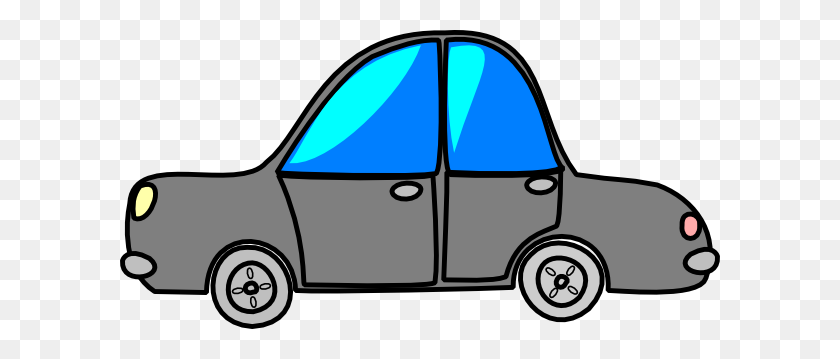 600x299 Car Grey Cartoon Transport Clip Art - Car PNG Clipart