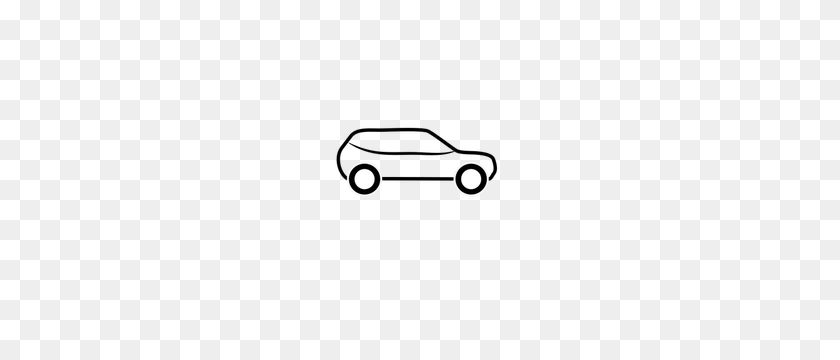 211x300 Car Outline Clipart Free Side View - 18 Wheeler Clipart