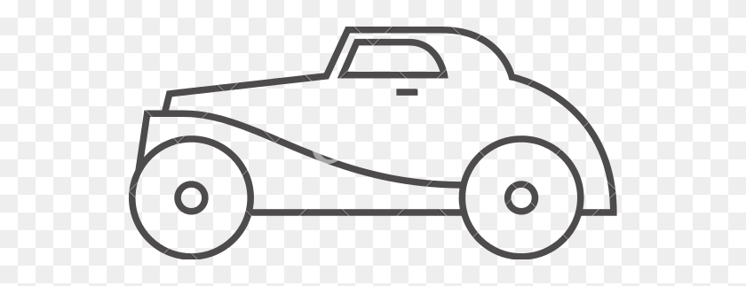 550x263 Car Outline Images Gallery Images - Old Car Clipart Black And White