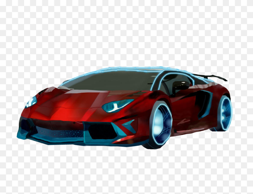 1024x768 Car Red Sticker Fancy Lamborghini Fast - Fast Car PNG
