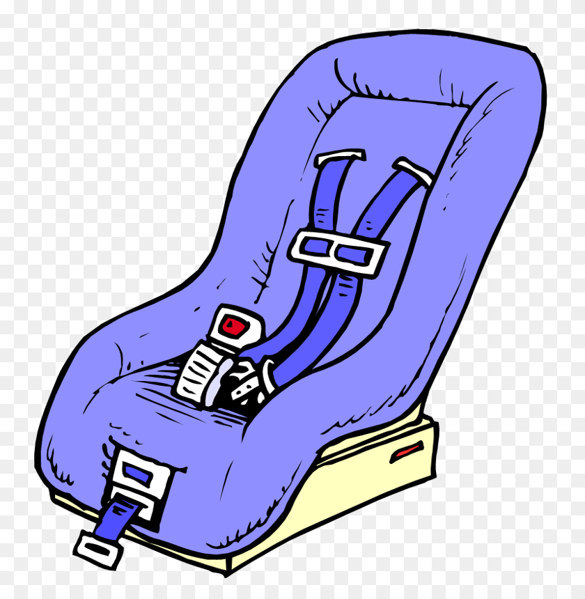 747x800 Car Seat Clip Art Free Cliparts - Seat Clipart