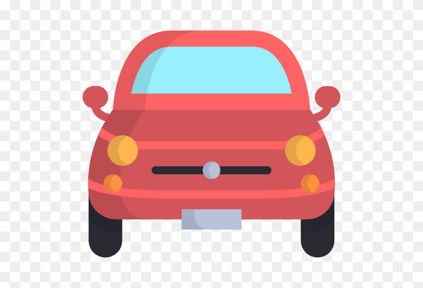 512x512 Car Sharing Technology Start Your Car Sharing - Car Cartoon PNG