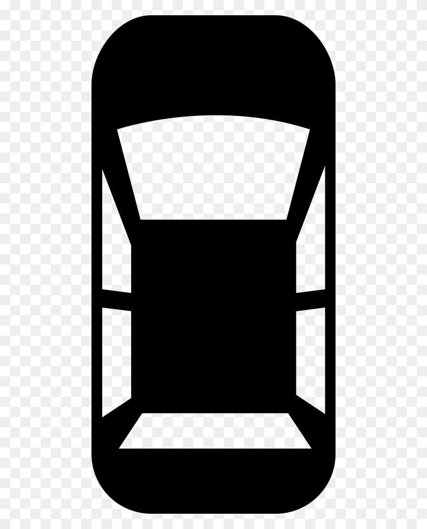 482x980 Car Top View Png Icon Free Download - Top View PNG