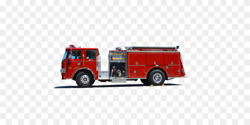 544x360 Car Truck - Fire Truck PNG