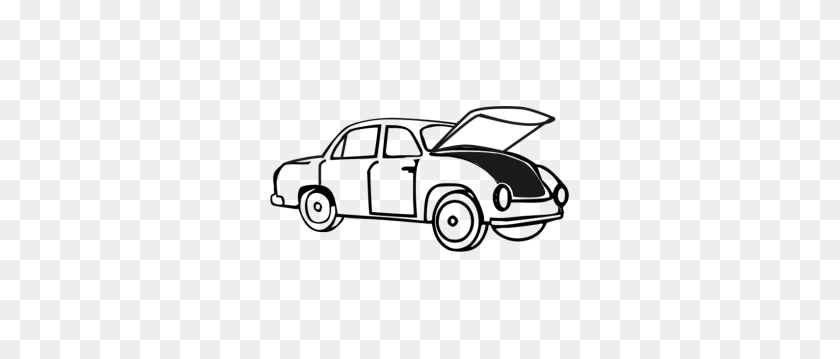 299x299 Car With Open Trunk Clip Art - Free Classic Car Clipart