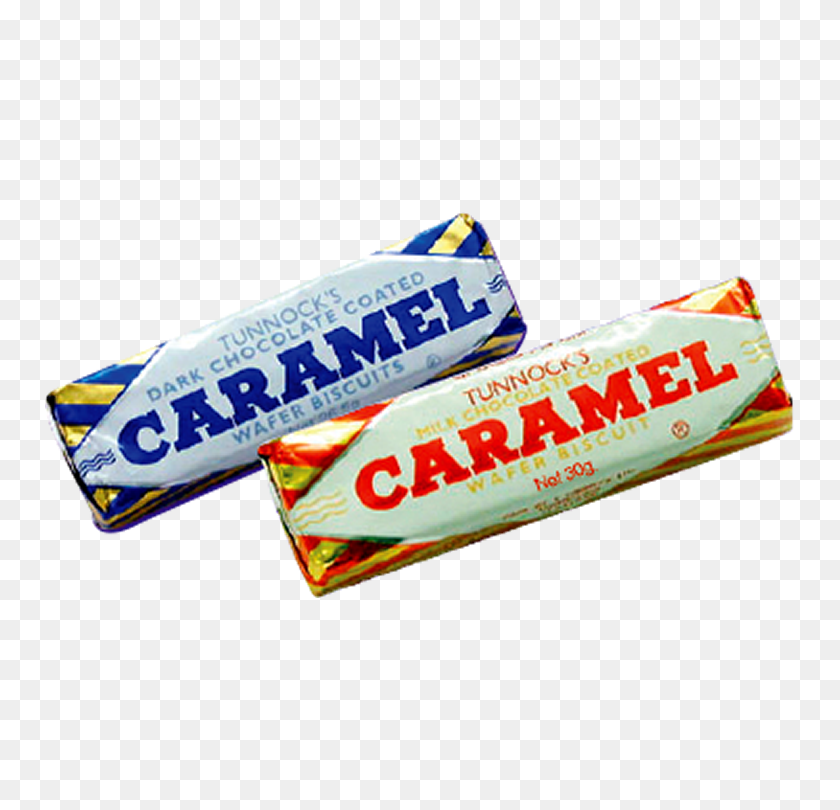 750x750 Caramel Wafer Products Tunnock - Twix PNG