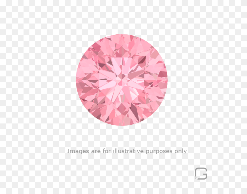 600x600 Carat Fancy Pink Diamond Gia Gemtrove Diamonds - Pink Diamond PNG