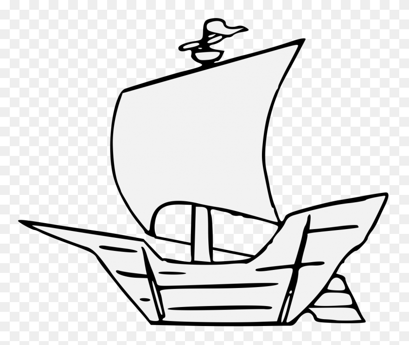 1219x1013 Каравелла Рисунок Корабля Первого Флота Для Бесплатного Скачивания На Ya Webdesign - Switchblade Clipart