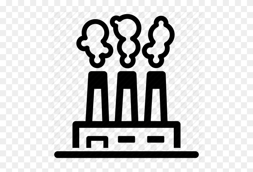 512x512 Carbon, Emission, Factory, Polluting, Pollution, Smog, Smoke Icon - Smoke Clipart Transparent