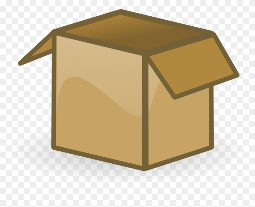 1000x799 Cardboard Box Clipart - Roof Clipart Black And White