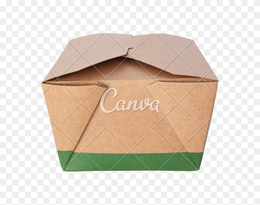 800x619 Cardboard Take Out Box - Cardboard PNG