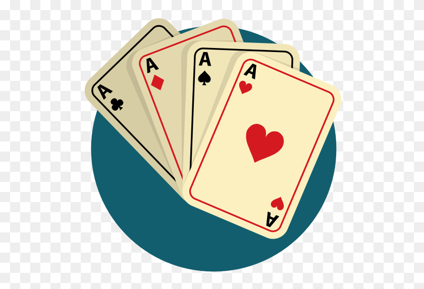 512x512 Карты, Азартные Игры, Игра, Игра, Значок Покера - Покерные Карты Png