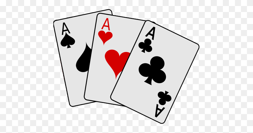 486x383 Cards Png Images Transparent Free Download - Poker Cards Clipart