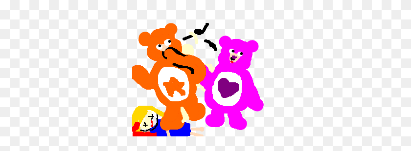 300x250 Care Bears Accidentally Kill Girlamptry To Hide It - Care Bears PNG