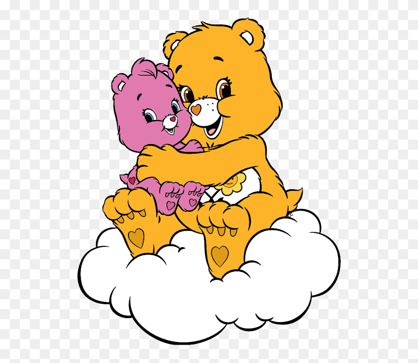 541x668 Care Bears And Cousins Clip Art Cartoon Clip Art - Clip Art Bear Hug