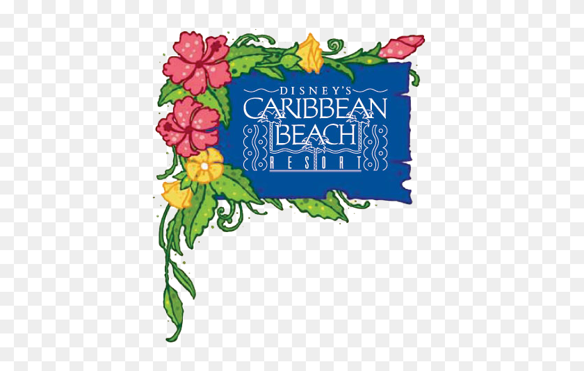 420x474 Caribbean Beach Resort - Resort Clipart
