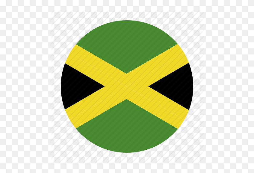 512x512 El Caribe, País, Bandera, Jam, Jamaica, Icono De Jamaica - Bandera De Jamaica Png