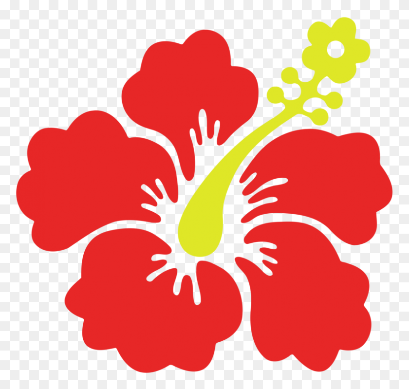 791x750 Карибские Цветы Shoeblackplant Тропики Бесплатно Розмеллоу - Утренняя Слава Клипарт