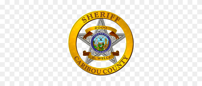 300x300 Caribou County Sheriff's Office - Sheriff Badge PNG
