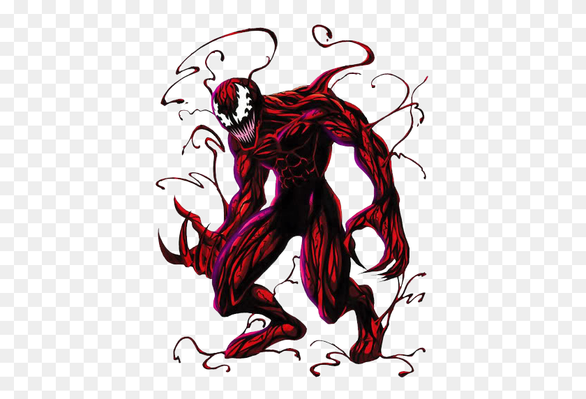 400x512 Carnage And Venom Spiderman - Carnage PNG