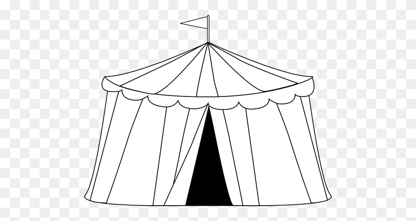 500x387 Carnival Clip Art Circus Tent Clip Art Image - Shopping Clipart Black And White