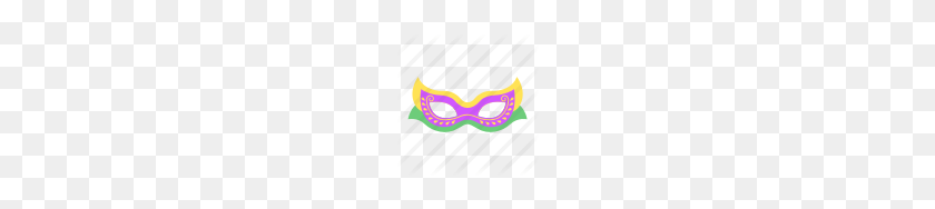 128x128 Carnival, Feathers, Mardigras, Mask, Pattern Icon - Mardi Gras Mask PNG