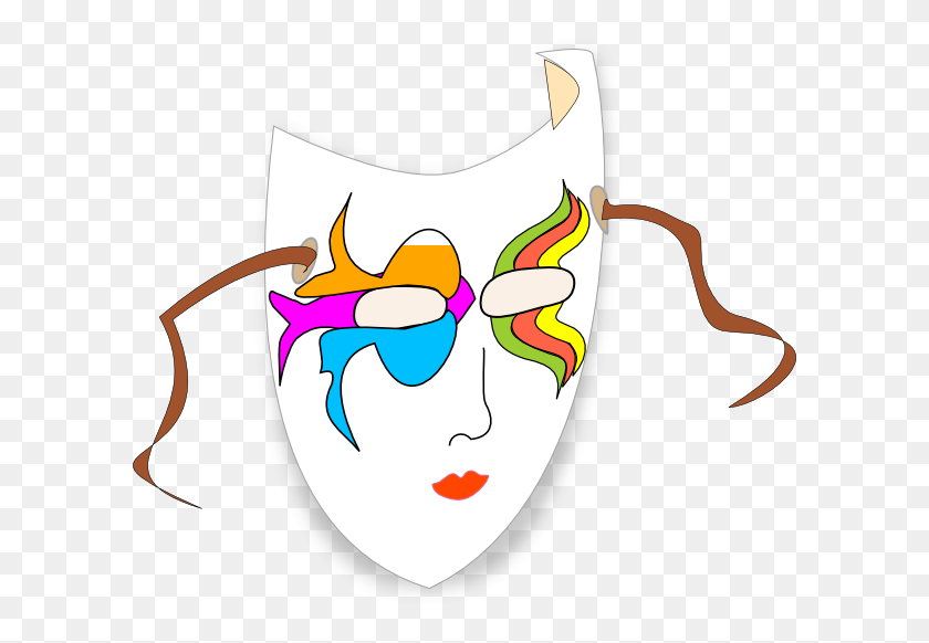 600x522 Carnival Mask Clip Art - Carnival Images Clip Art