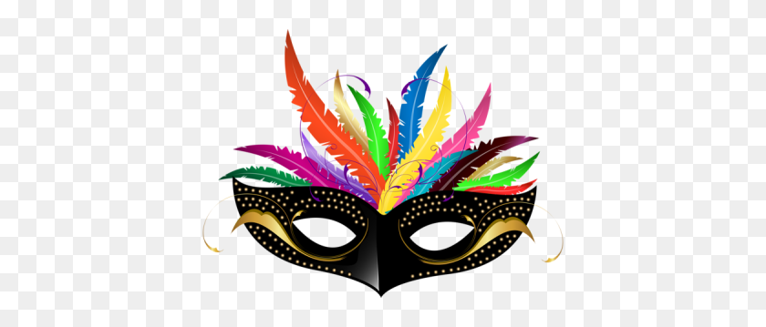 400x299 Máscara De Carnaval Png Dlpng - Máscara De Mardi Gras Png