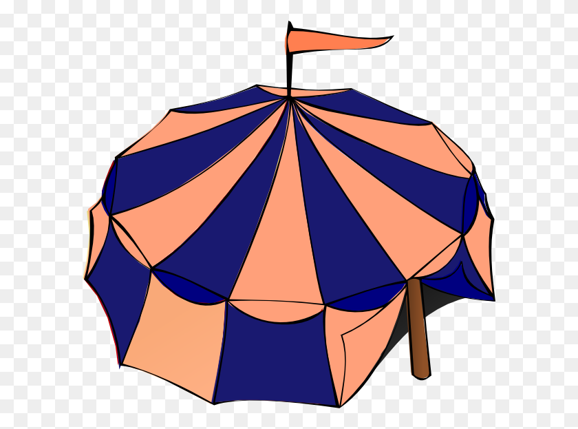 600x563 Carnival Tent Png, Clip Art For Web - Tent Clipart