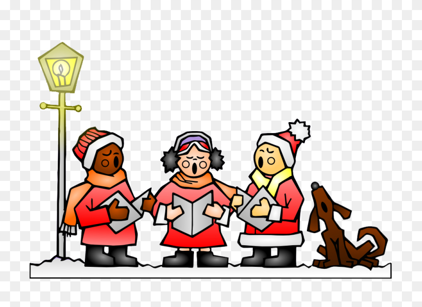 999x706 Carolling Clip Art For Christmas Fun For Christmas Halloween - Religious Christmas Clipart