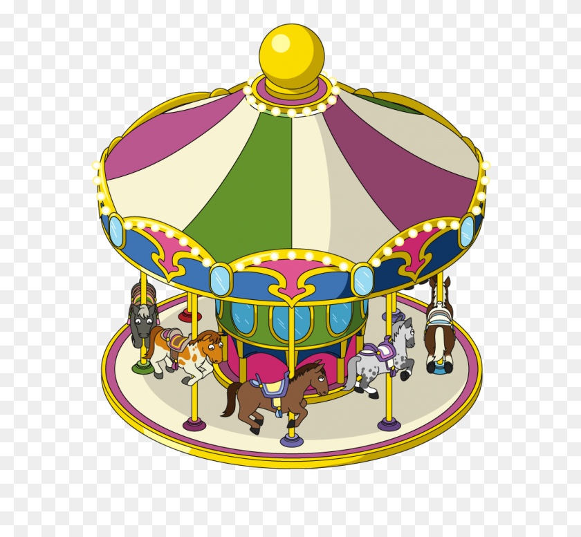 1004x923 Carrusel Png Image - Merry Go Round Clipart