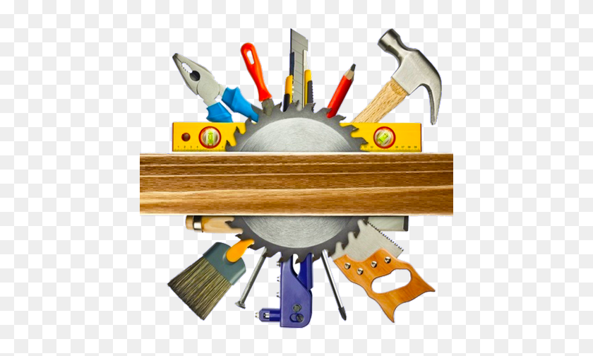 444x444 Carpentry Png Hd Transparent Carpentry Hd Images - Construction Tools PNG