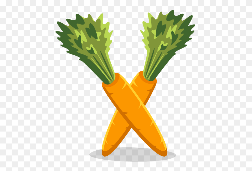 512x512 Carrot Clipart - Vegetable Clipart Free