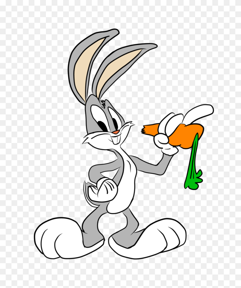670x947 Морковный Клипарт Bugs Bunny - Bugs Bunny Clipart