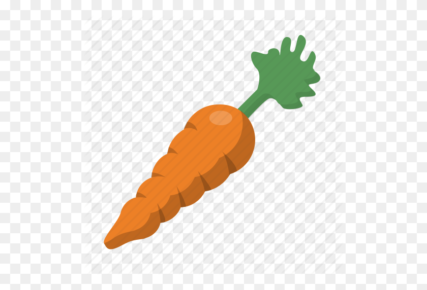 512x512 Carrot, Organic, Root, Vegetable, Vegetarian, Veggies Icon - Veggies PNG