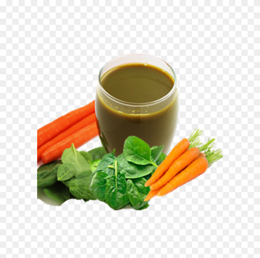 600x773 Carrot Spinach Juice - Spinach PNG
