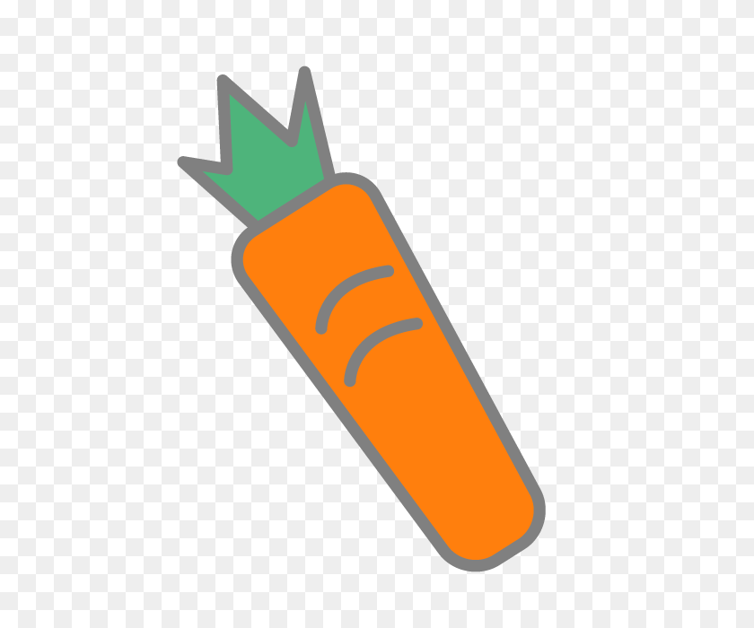 640x640 Carrots Carrots Free Icon Material Illustration Clip Art - Noodles Clipart
