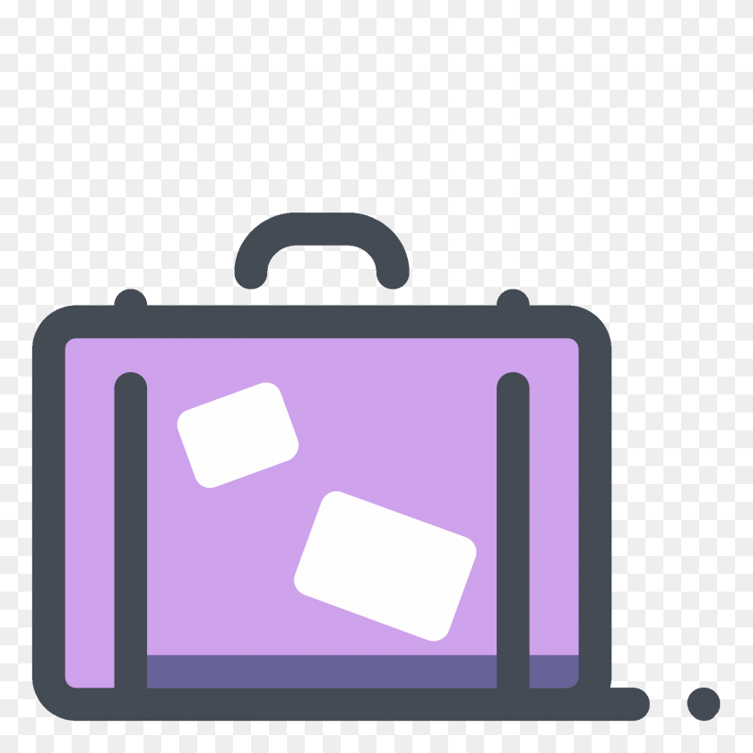 1600x1600 Carry On Luggage Icon - Luggage PNG