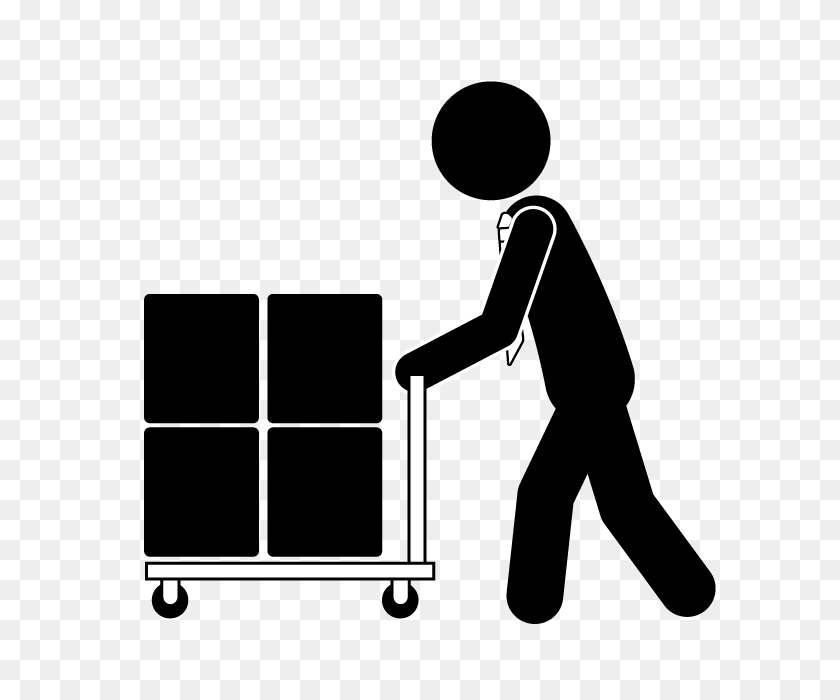 640x640 Carrying Luggage Pictogram Free Material - To Carry Clipart