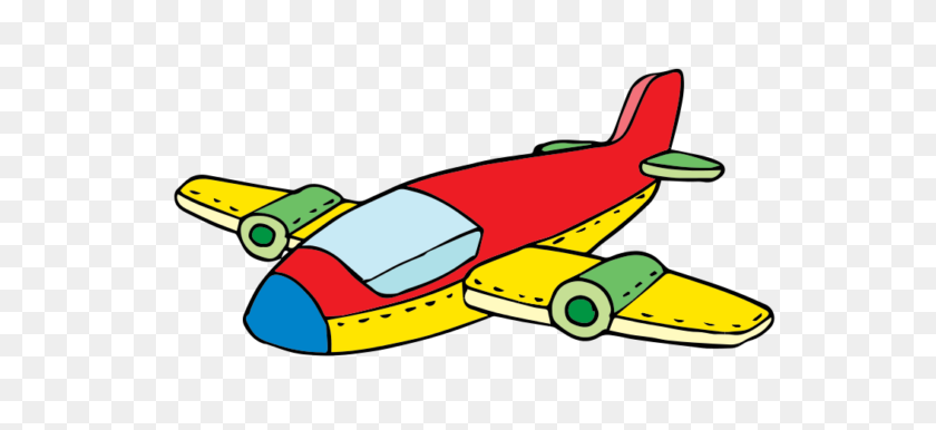 570x326 Cartoon Airplane Clipart - Avion Clipart