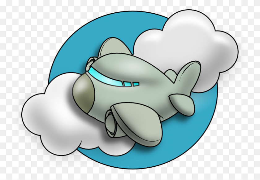 783x524 Cartoon Airplane Clipart On Clippp - Airplane Clip Art